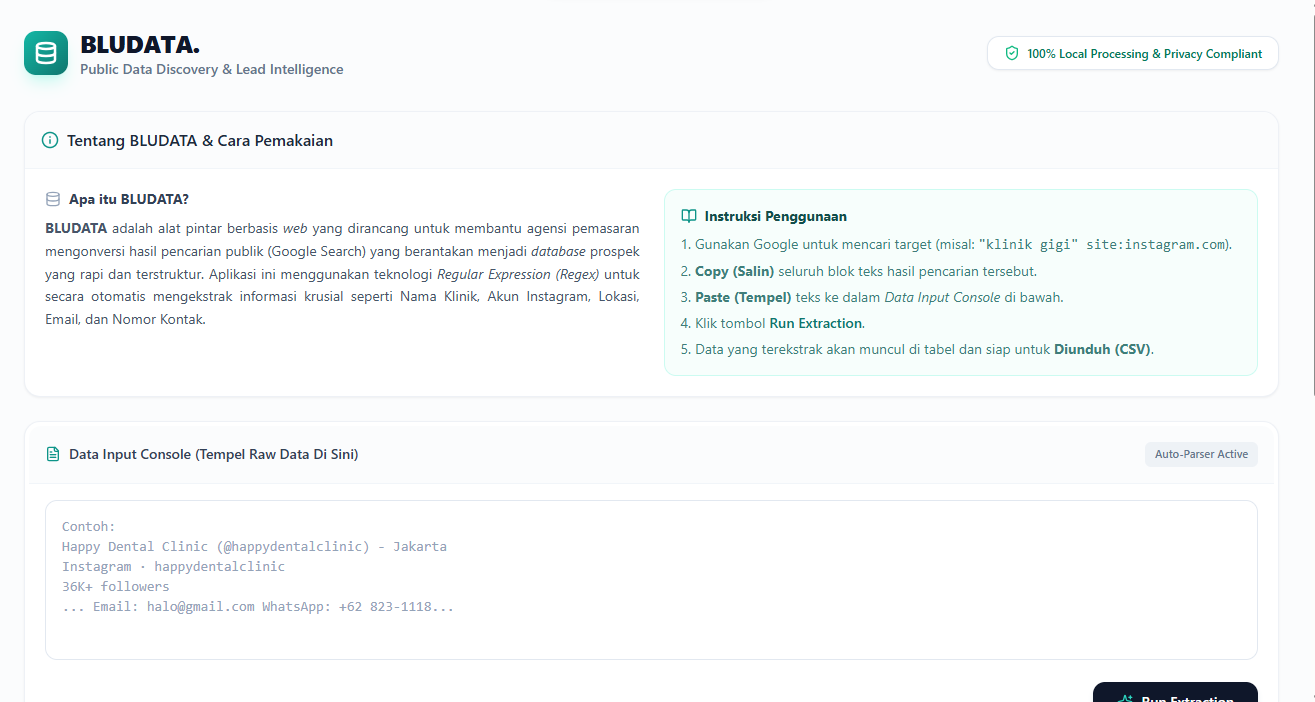 BLUDATA App